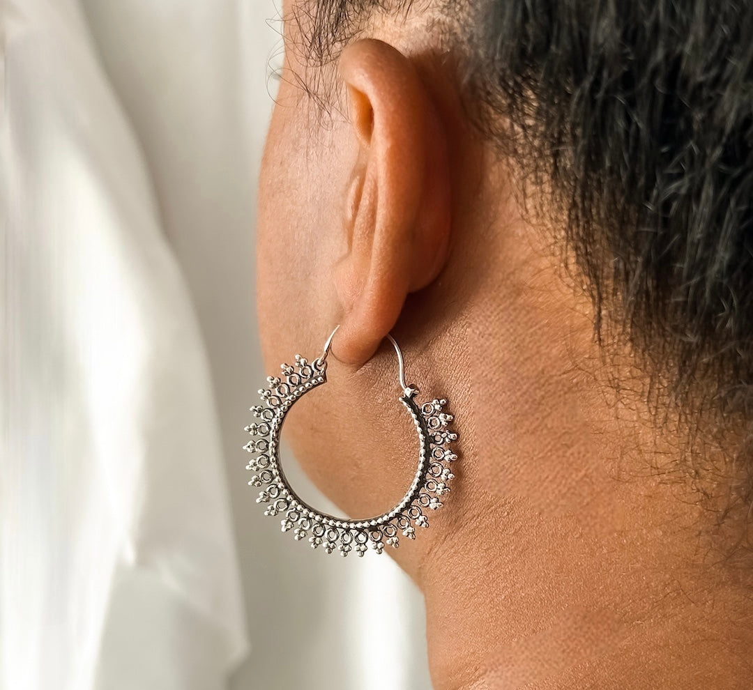 RAJ GIPSY HOOPS