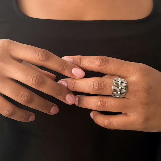 DESERT LINES RING
