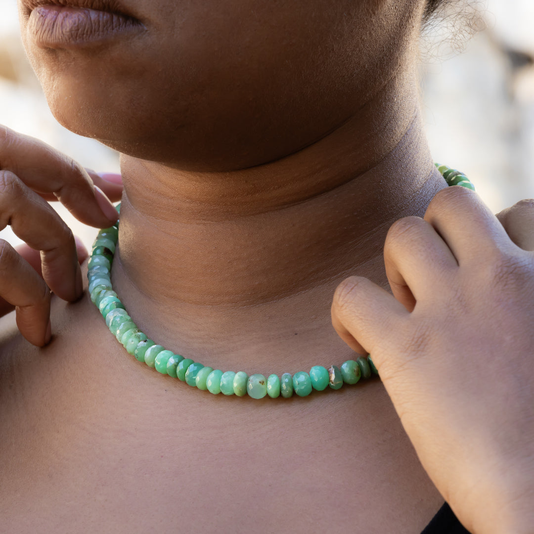 CHRYSOPRASE NECKLACE
