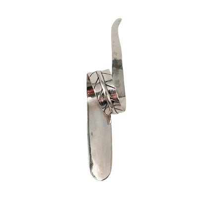 LONG FEATHER RING