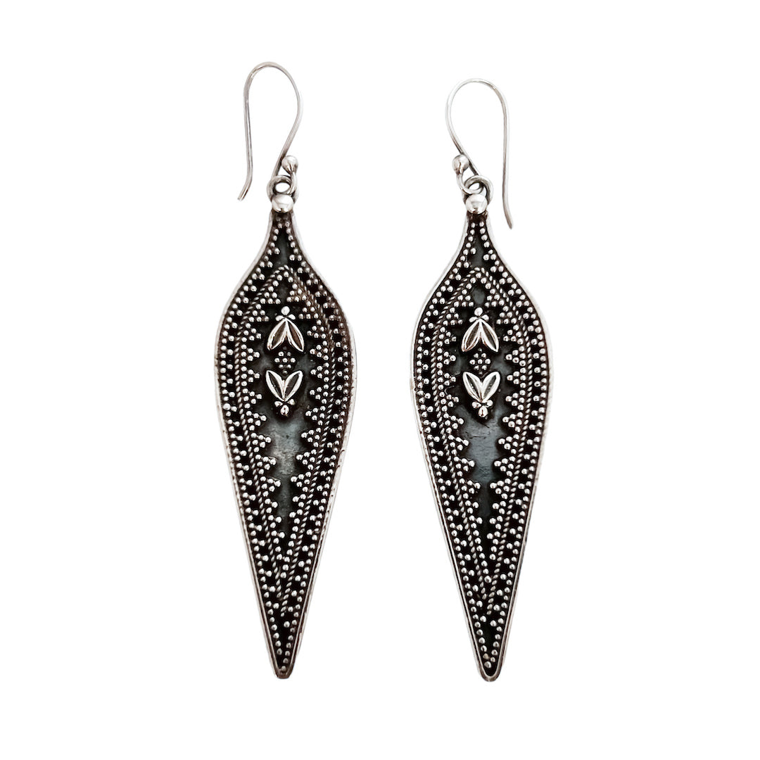 LONG DROP EARRINGS