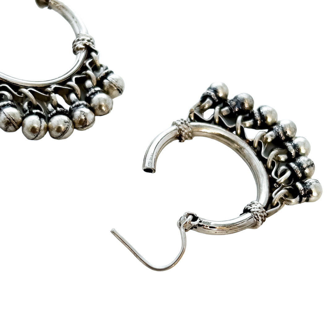 GIPSY BELL HOOP EARRINGS
