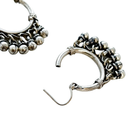 GIPSY BELL HOOP EARRINGS