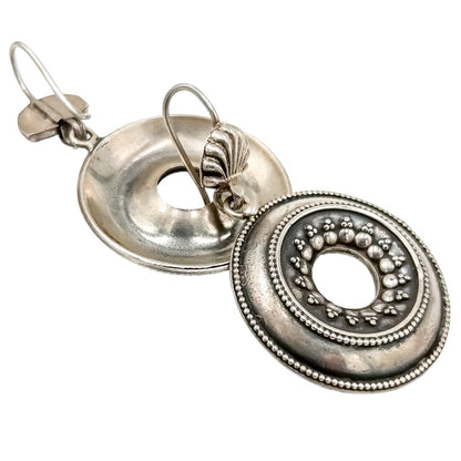 DANGLE SHELL AND SUN EARRINGS