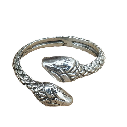 DOUBLE SNAKE RING