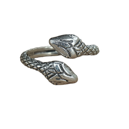 DOUBLE SNAKE RING