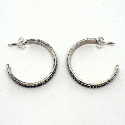 BLAC DOTS HOOPS