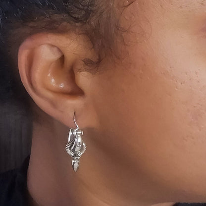 SMALL SPIKE HOOPS