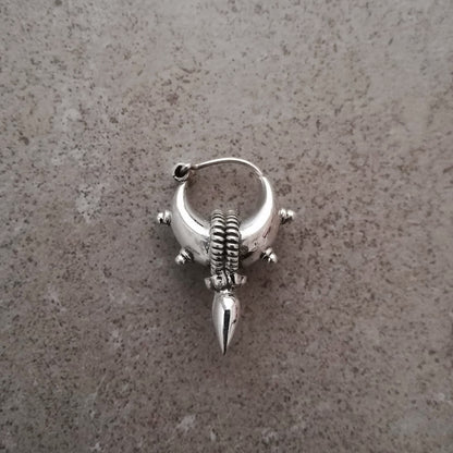SMALL SPIKE HOOPS