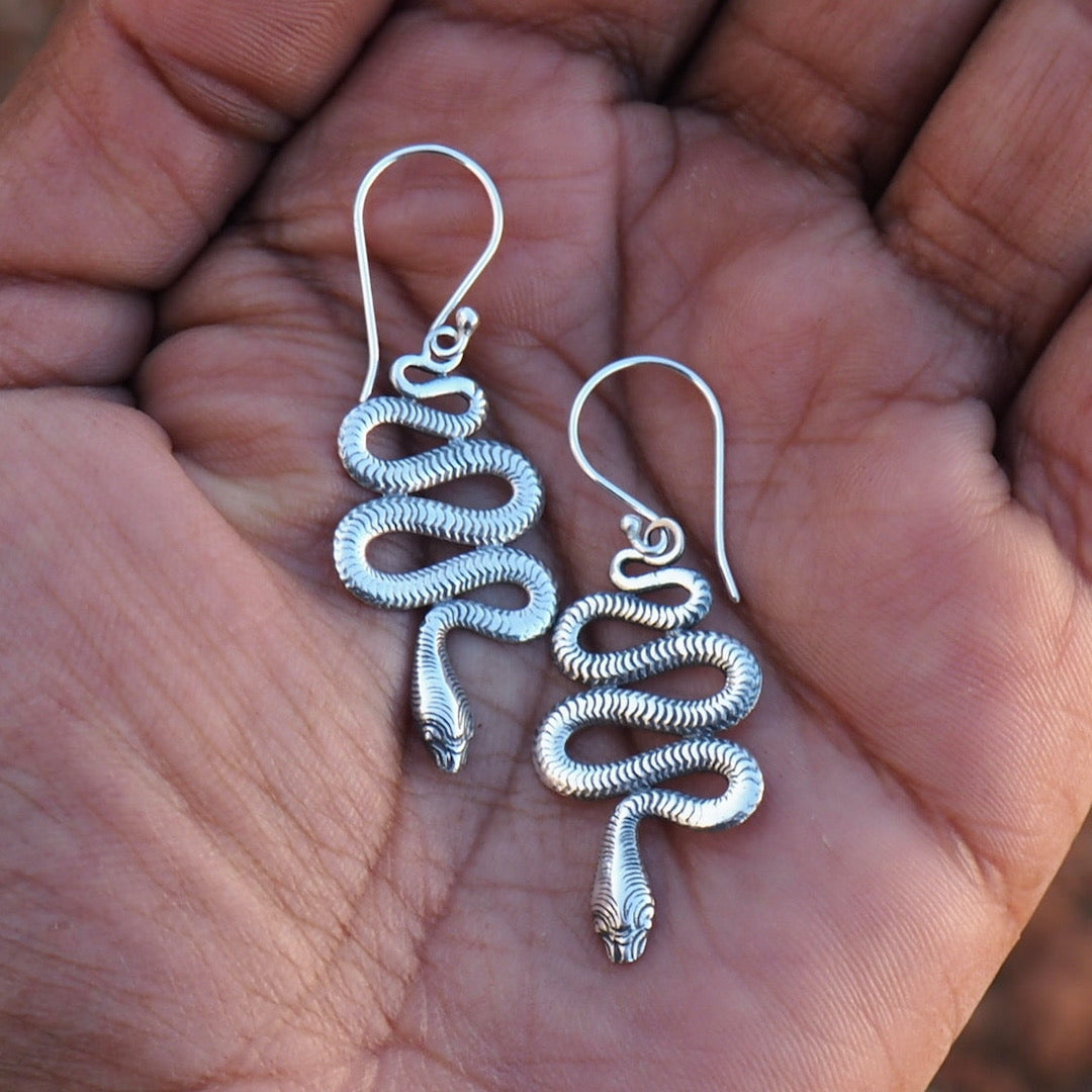 SNAKE EARRINGS